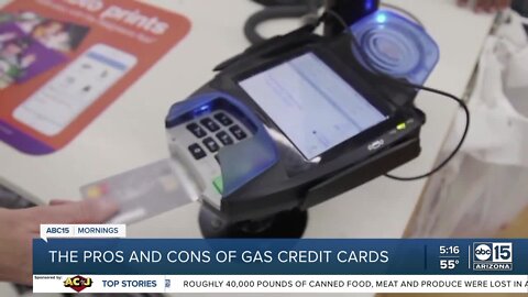 Pros and cons of gas station credit cards