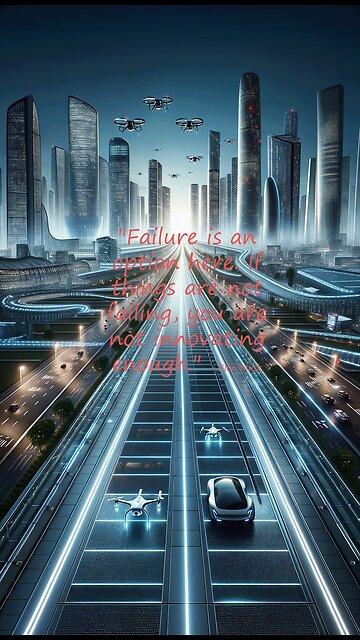 60-second inspirational - "Failure is an option here. If things are not failing, you..." - Elon Musk