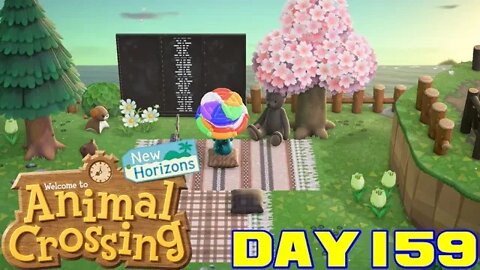 Animal Crossing: New Horizons Day 159 - Nintendo Switch Gameplay 😎Benjamillion