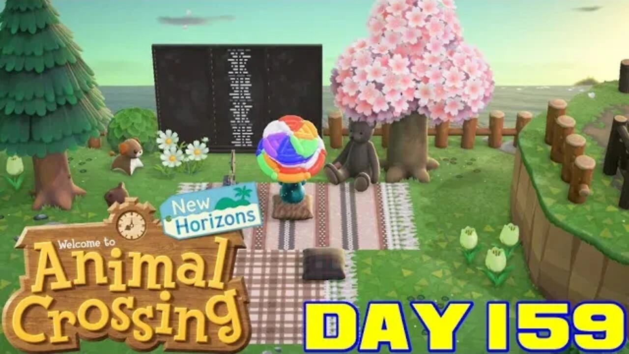 Animal Crossing: New Horizons Day 159 - Nintendo Switch Gameplay 😎Benjamillion