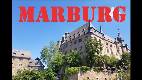 Walking in Marburg (Lahn), Germany.