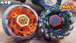 BURN PHOENIX 135MS vs POISON SERPENT SW145SD - Metal Fight Beyblade メタルファイトベイブレード