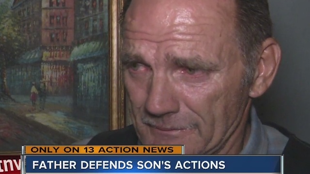 Father speaks out after officer-involved shooting