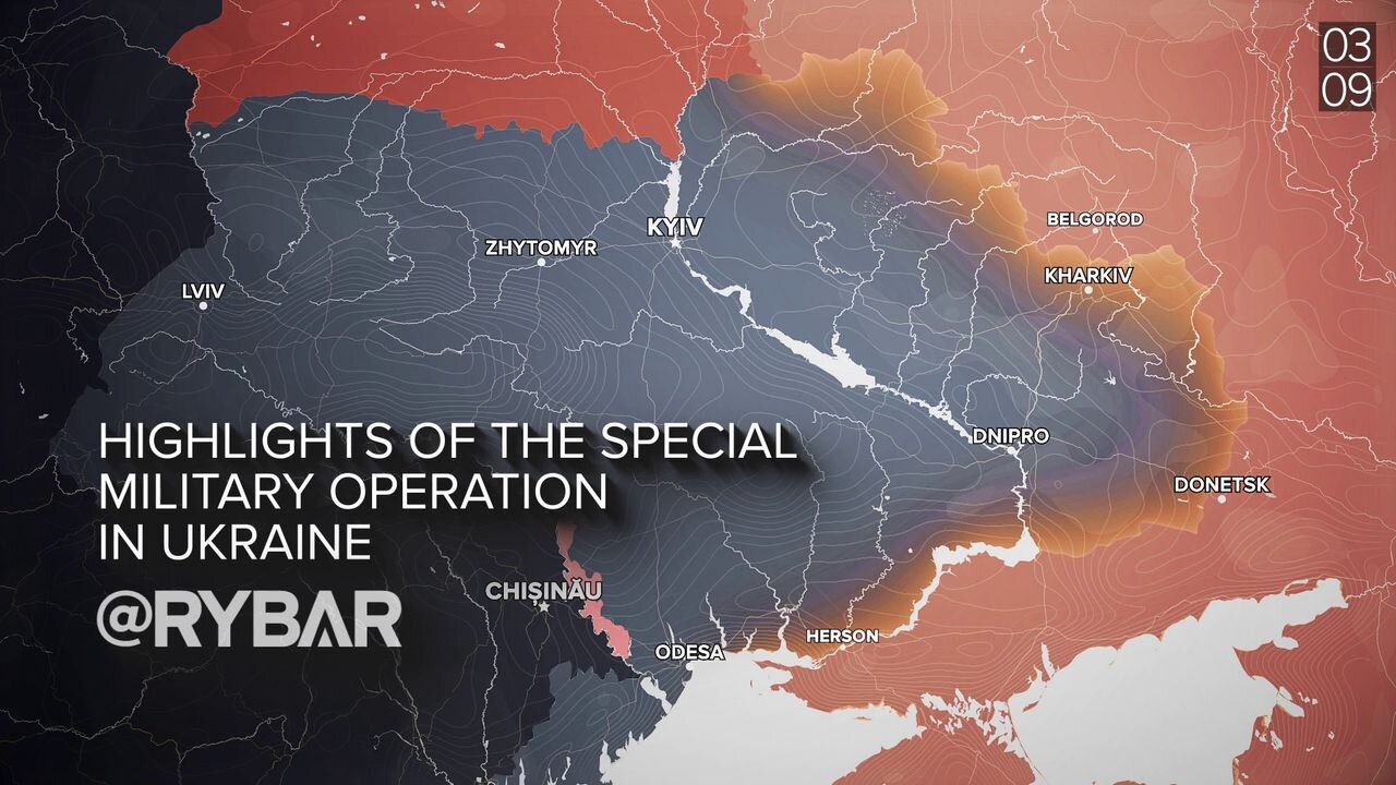 Highlights of Russian Military Operation in Ukraine on September 2-3