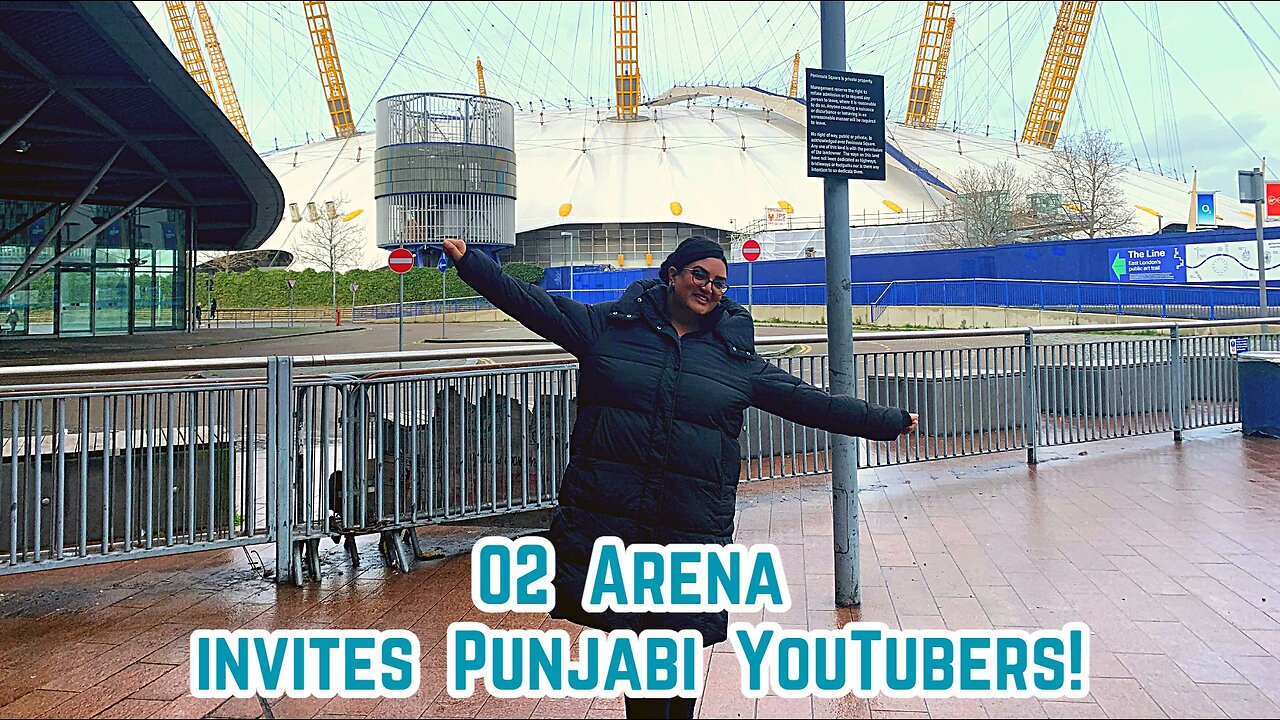 London's O2 Arena invites Indian YouTubers I Sanjana & Manu I Walking Tour of O2 Arena I O2 Arena