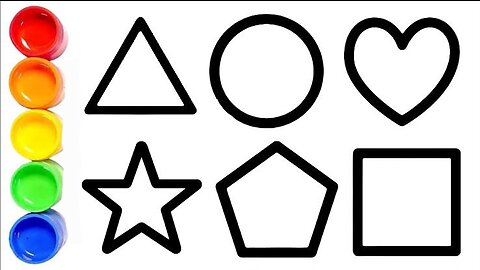 Shapes for kids|Shapes Drawing