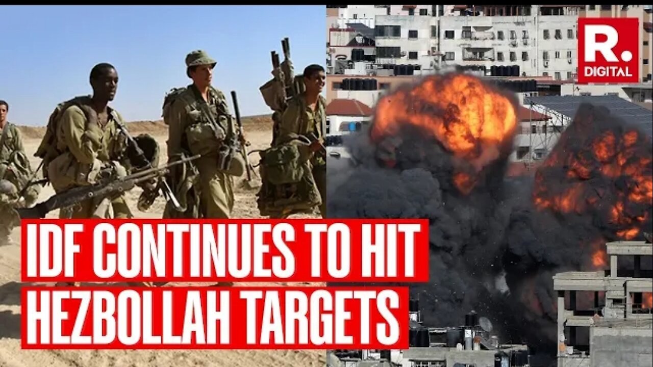 Israel-Hamas War: IDF Strikes Over 300 Terror Targets | Republic Reports From Kibbutz Shuva