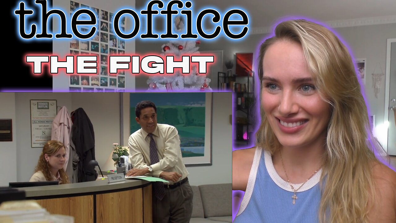 The Office S02E06-The Fight!! My First Time Watching!!!