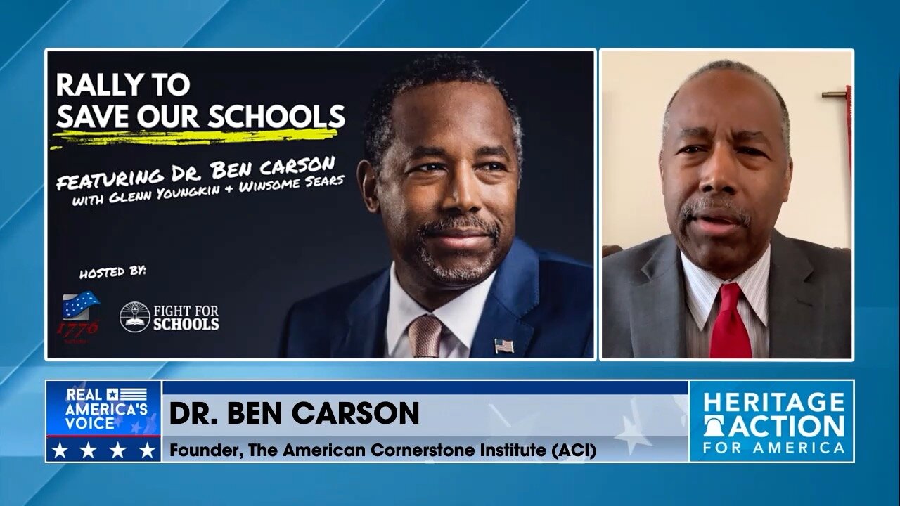 Dr. Carson: "You can not be the land of the free if you’re not the home of the brave."