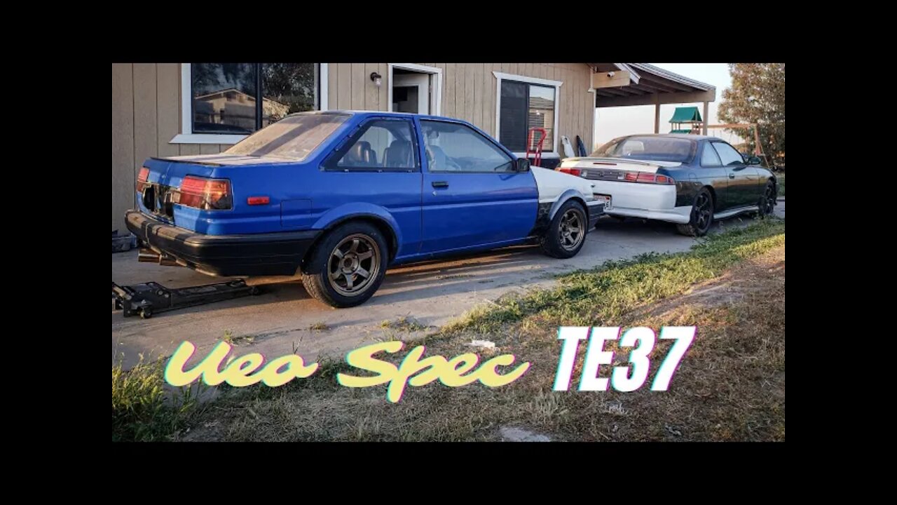 Tire shop ruined my $2000 Volk Racing RAYS TE37s! | Prepping AE86 for paint!