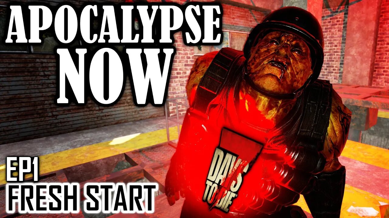 7 Days to Die | Apocalypse Now mod! | Starting out | Live #1