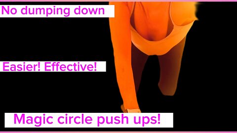 Way! Way better way to do pushups!