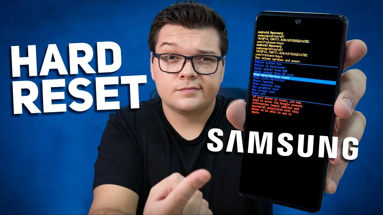 COMO FAZER HARD RESET EM QUALQUER SAMSUNG!