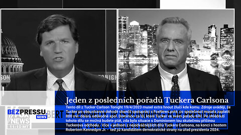 Jeden z posledních pořadů Tuckera Carlsona