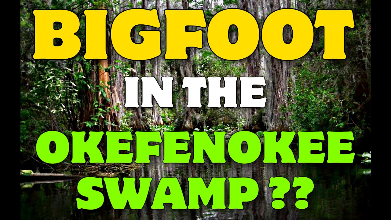 BIGFOOT or a GIANT in the OKEFENOKEE Swamp?