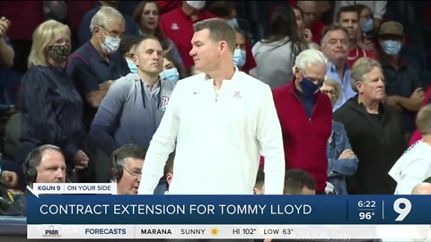 Arizona’s Tommy Lloyd to get 5-year contract extension