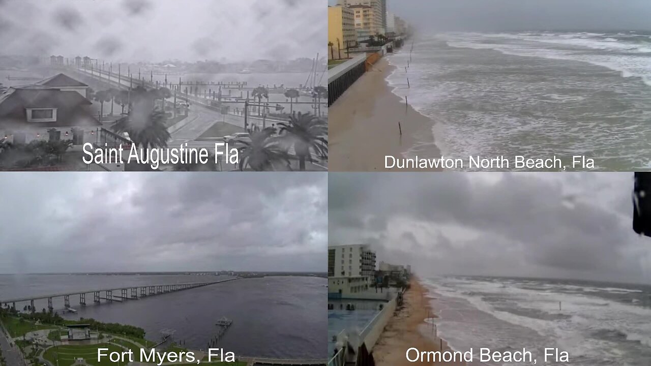 #HurricaneMilton LIVE Webcams