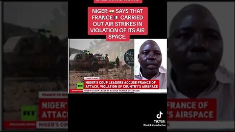 Why did #France Carry Out #Airstrikes In #Niger? #Africa #African #Attack