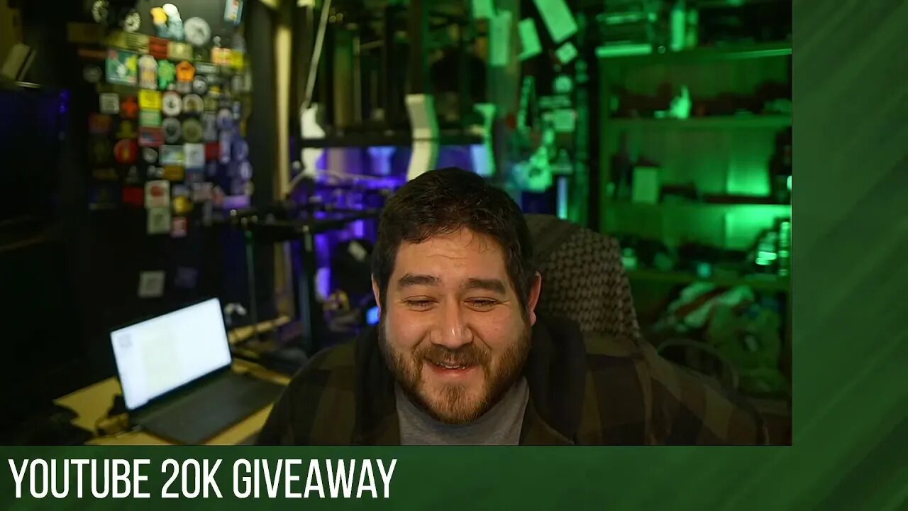 YouTube 20k Giveaway Start Announcement (@bobwidlefish stream)