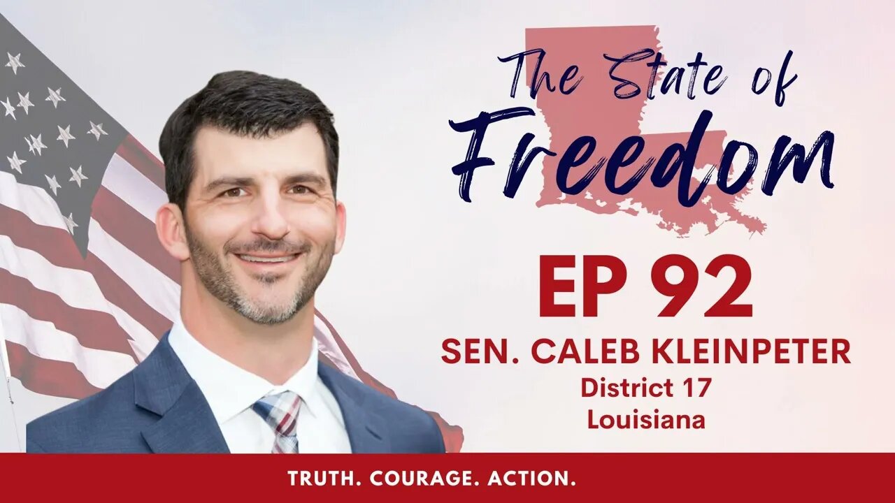 Episode 92 - A Post Election Debrief on the New Senate feat. Sen. Caleb Kleinpeter