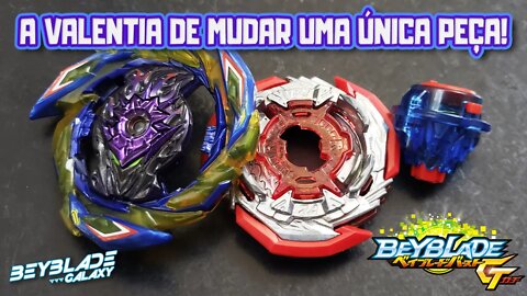 Testando 065 - BRAVE LUCIFER .Ev' 2A contra 2 combos - Beyblade Burst ベイブレードバースト