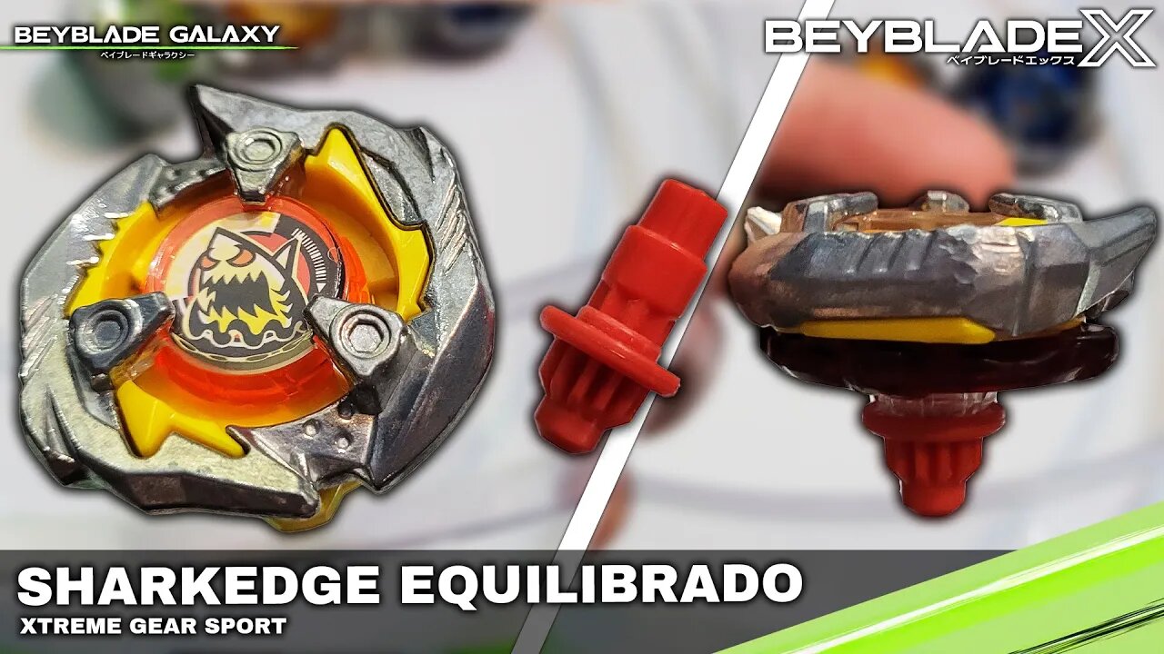 SHARKEDGE CONSEGUE MANTER O EQUILÍBRIO? [Beyblade X ベイブレードX]