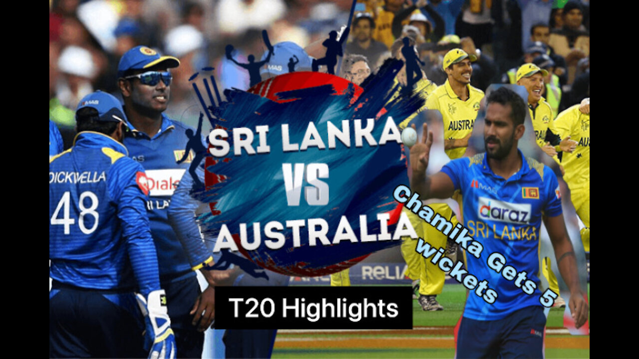 Srilanka vs Australia T20 Match Highlights