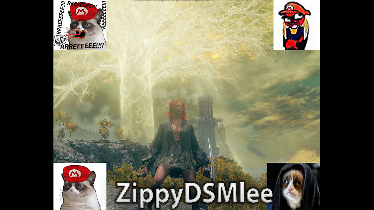 Zippydsmlee Elden ring,cute redhead,100%ish pre dlc,Weeping Peninsula then to Siofra River