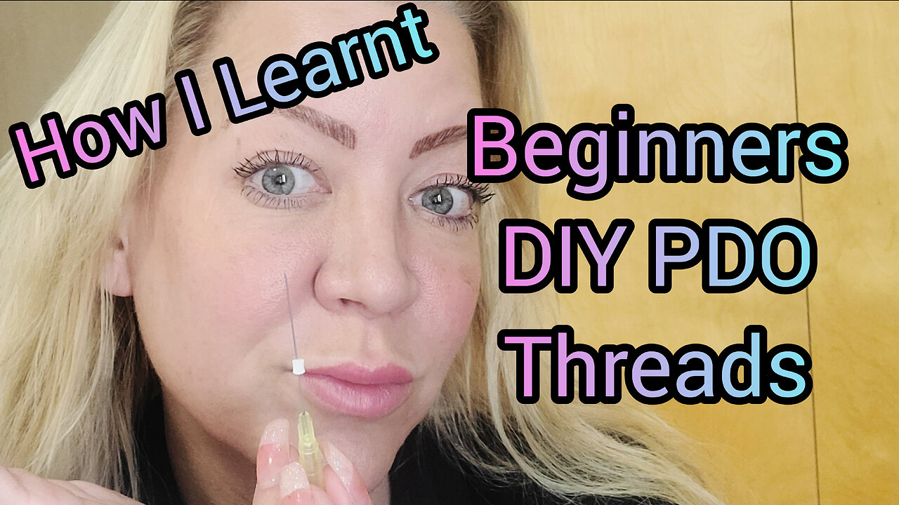 How I Learnt, Beginners DIY PDO Threads #diy #threads #mybodymyright #antiaging