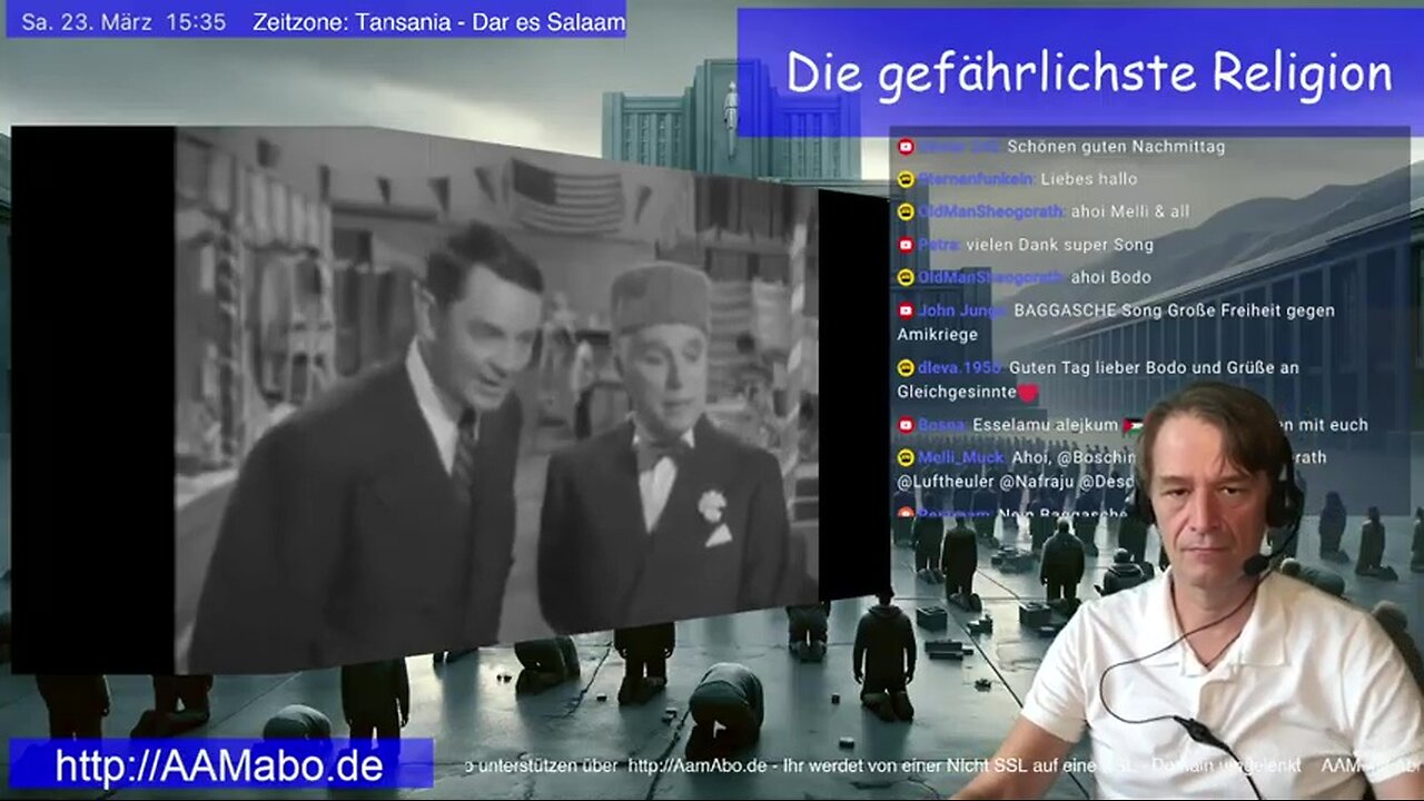 March 23, 2024...BOSCHIMO 🇩🇪🇦🇹🇨🇭🇹🇿🐰ALLES AUßER MAINSTREAM....🎇🥇👉...Die gefährlichste Religion