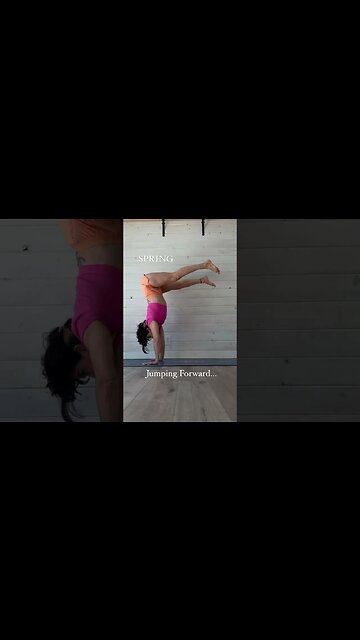 Jumping to the top of your mat ⚡️