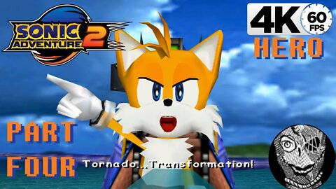 (PART 04) Sonic Adventure 2 4k [Dr. Eggman vs Tails] Hero Storyline