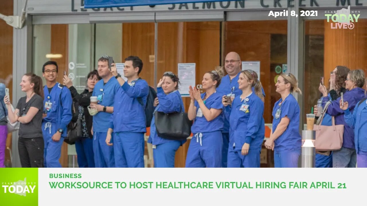 WorkSource to host Healthcare Virtual Hiring Fair April 21