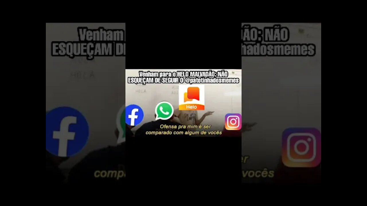 Whatsapp caiu e nóis tá comO?