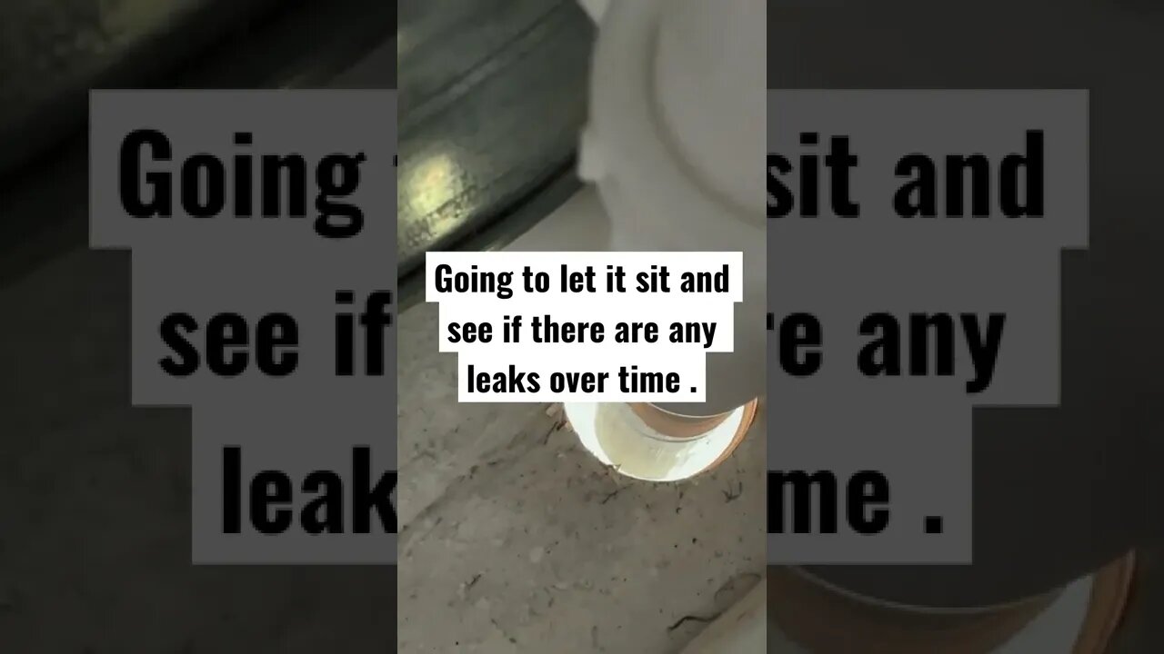 Testing for leaks in my #skoolie bathtub. #skoolieconversion