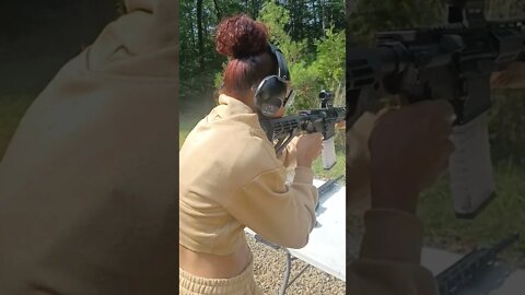 AR-15 Pistol - easy and light self-defense gun for women