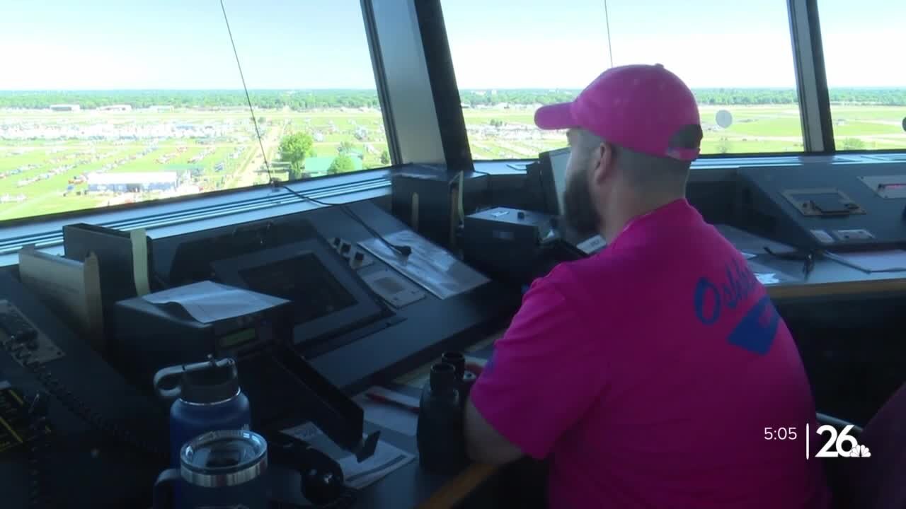 An inside look at one of the world's busiest air traffic control towers during EAA AirVenture 2022