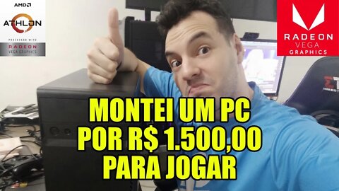 Montei um por R$ 1500,00 para jogar. Testando CSGO, Fornite, LOL, Minecraft, Valorant