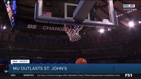 Kolek rallies No. 6 Marquette past pesky St. John's in OT