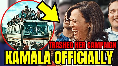 Kamala Harris PULLS DESPERATE Stunt After Trump DEBATE LEAKS Putting Haitian migrants On 29 BUSES!