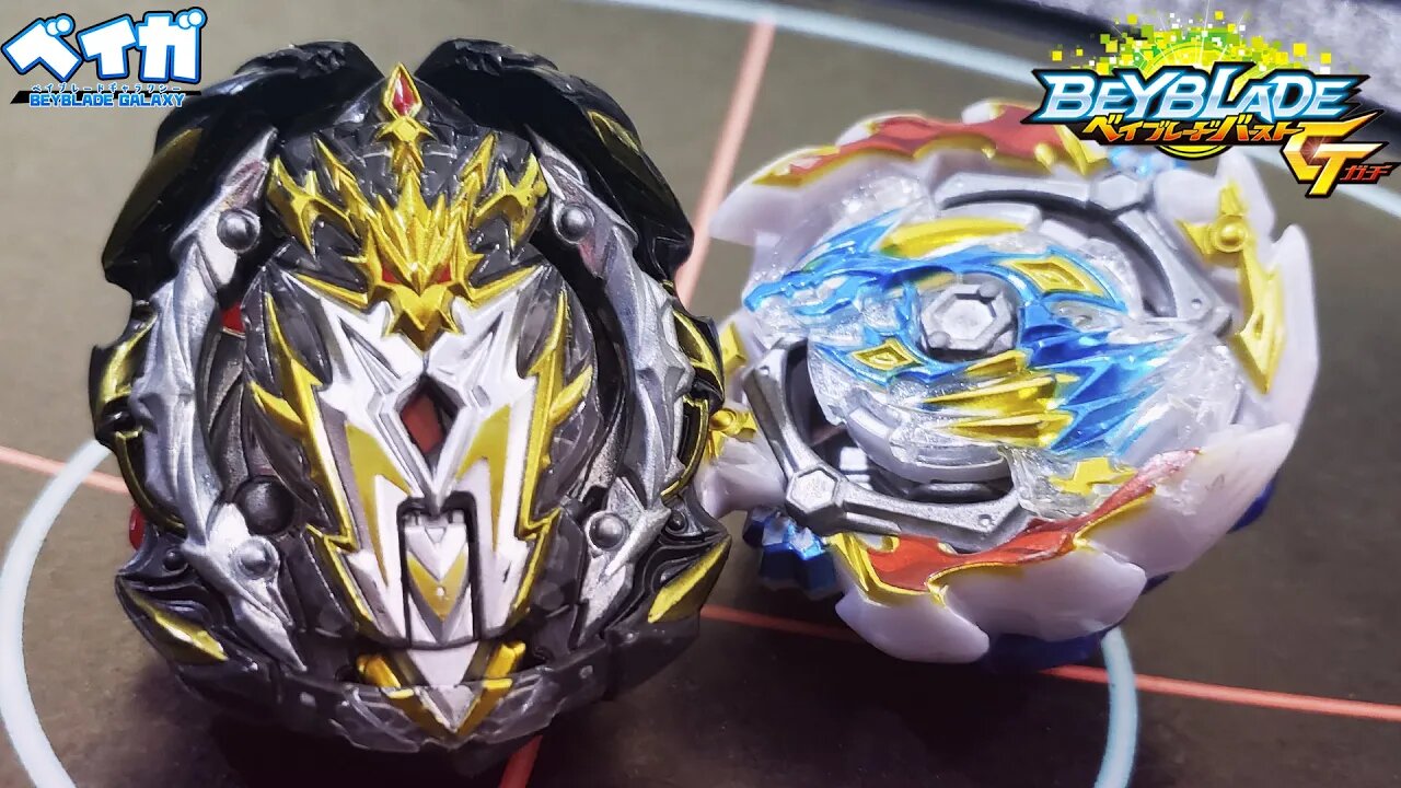 PRIME αPOCALYPSE .OD.Ul' vs ACE DRAGON .St.Ch ZAN (especial GT) - Beyblade Burst ベイブレードバースト