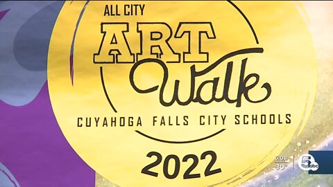 Cuyahoga Falls Art Walk shows off students' skills