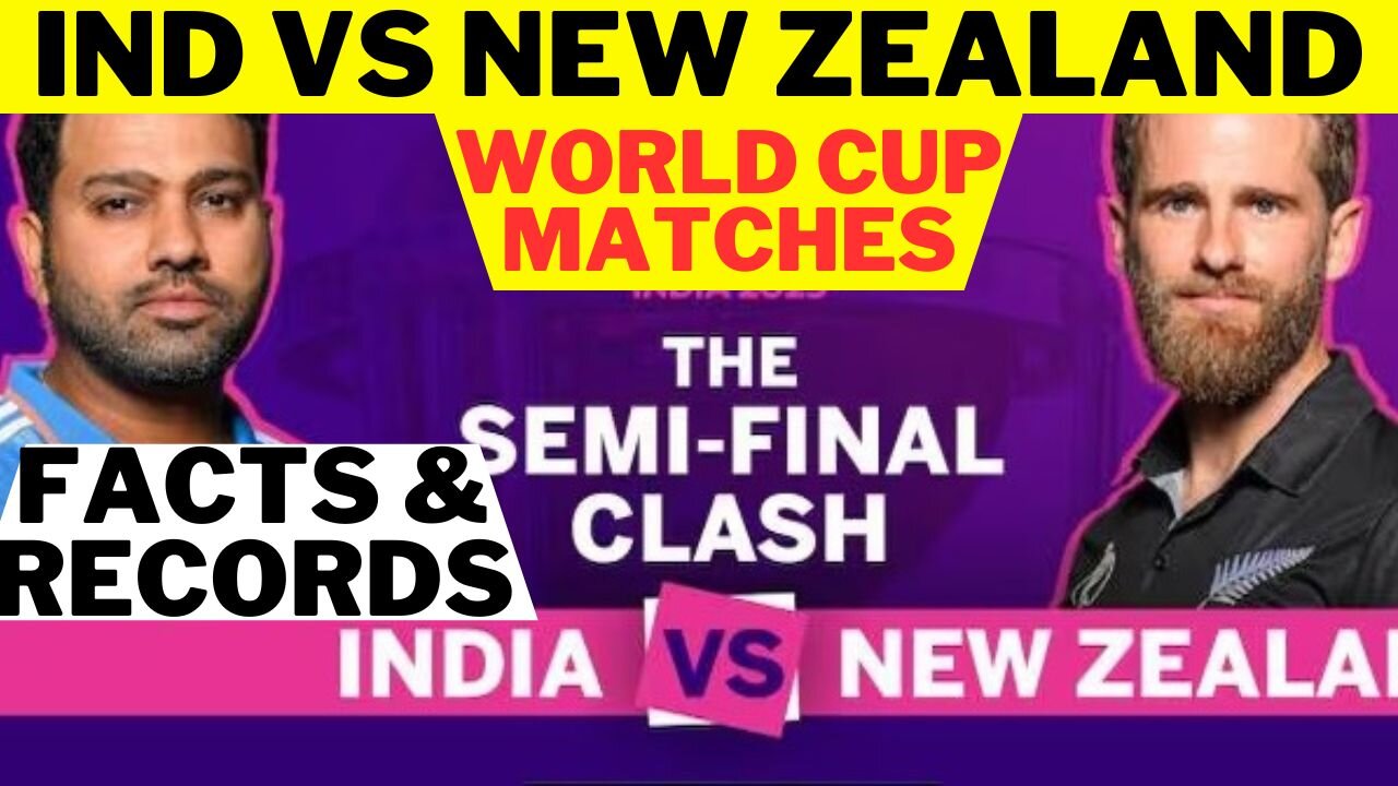 India vs New Zealand | Semi Final | Top 10 Interesting Match Facts | Best Bowling? Best Batting?