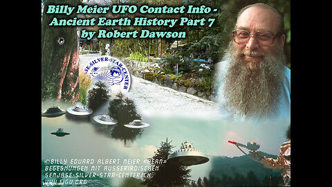 Billy Meier UFO Contact Info - Ancient Earth Hst Part 7 Atlantis & Mu Chapter II by Robert Dawson