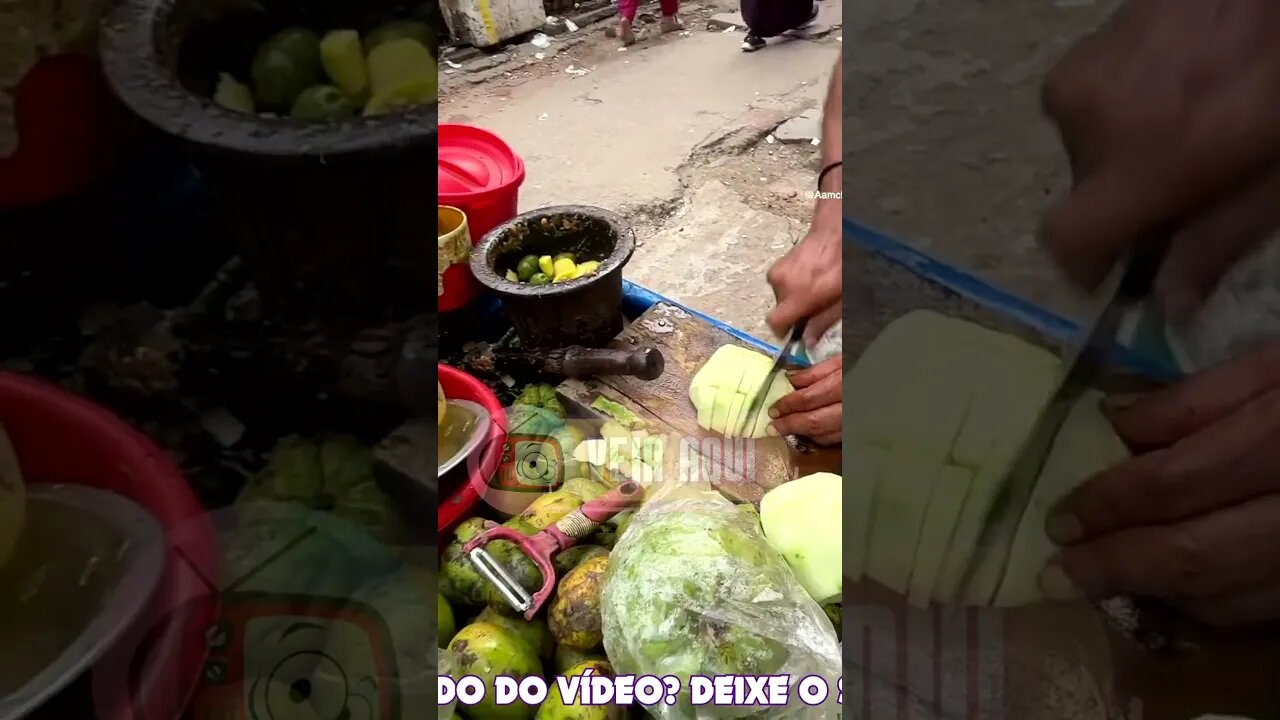 MIX MALUCO DE FRUTAS EM BANGLADESH! #shorts #comidaderua #streetfood #react #bangladesh #fruits