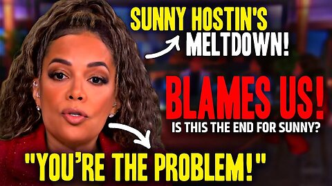 Sunny Hostin Blames the Public for Hollywood's Division! The View Faces a Major Crisis!