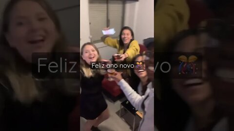 Brasileiros no ano novo em Portugal 🇵🇹