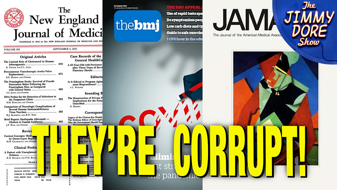 Here’s How Big Pharma CORRUPTED Medical Journals! w/ Dr. Robert Malone