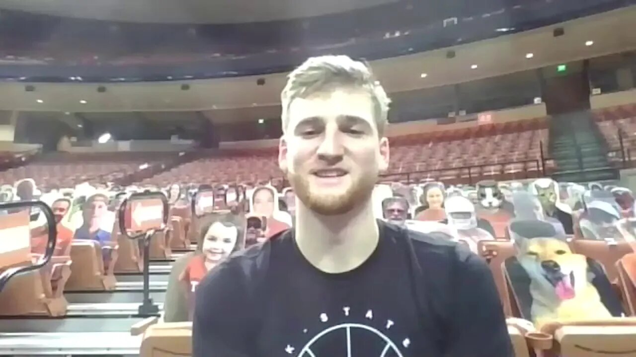 Kansas State Basketball | Luke Kasubke Postgame Press Conference | Texas 82, K-State 67