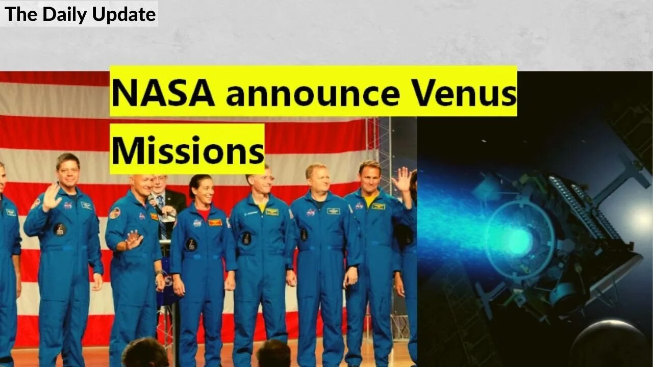 Venus: Nasa announces two new missions! | The Daily Update